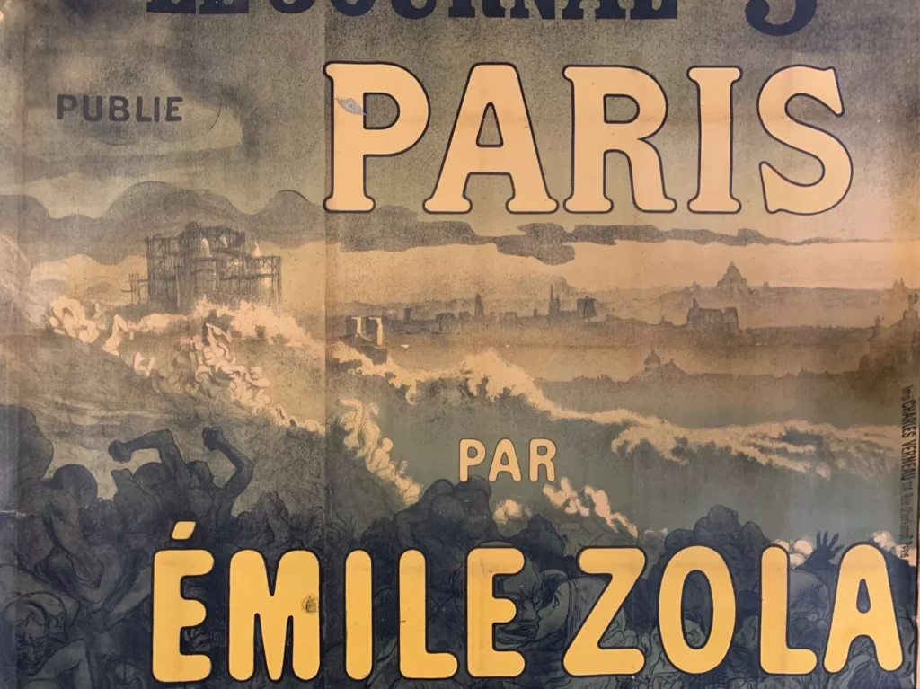 Steinlen, Théophile Alexandre - 1898 -  Roman d'Émile Zola - Exposée au Musée d'Orsay