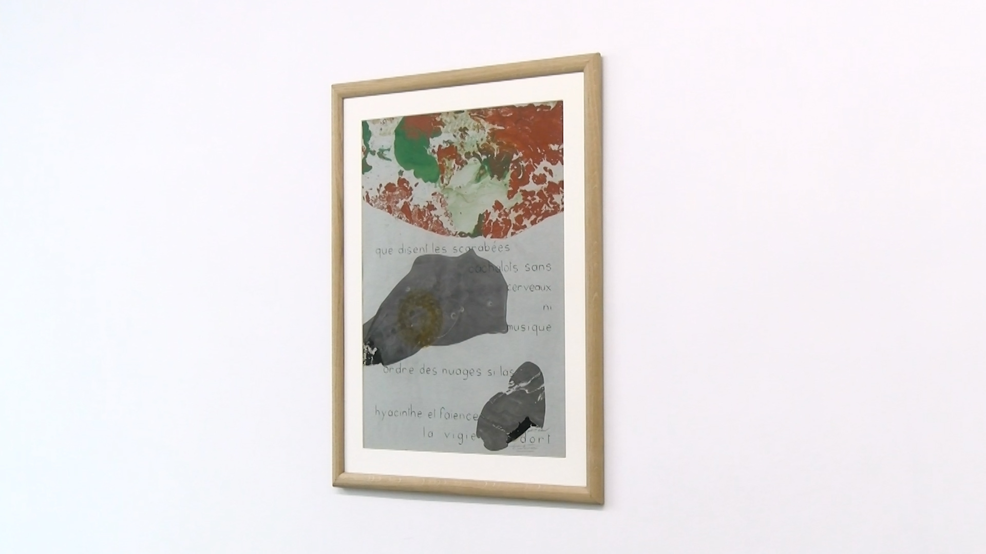 Gallery Boquet - La série : "Flottages - Poèmes by Marcel Jean et Henri Pastoureau