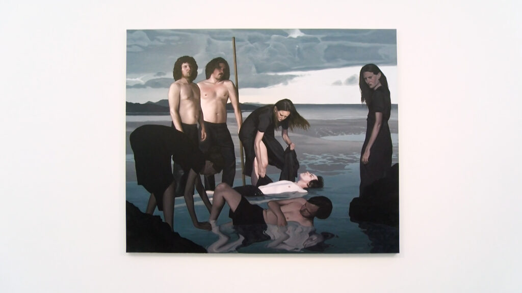 Galerie Paris-B - Les sœurs et le rivage de François Malingrëy