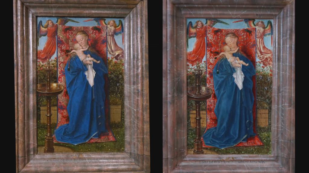 Van Eyck - Madonna at the Fountain
