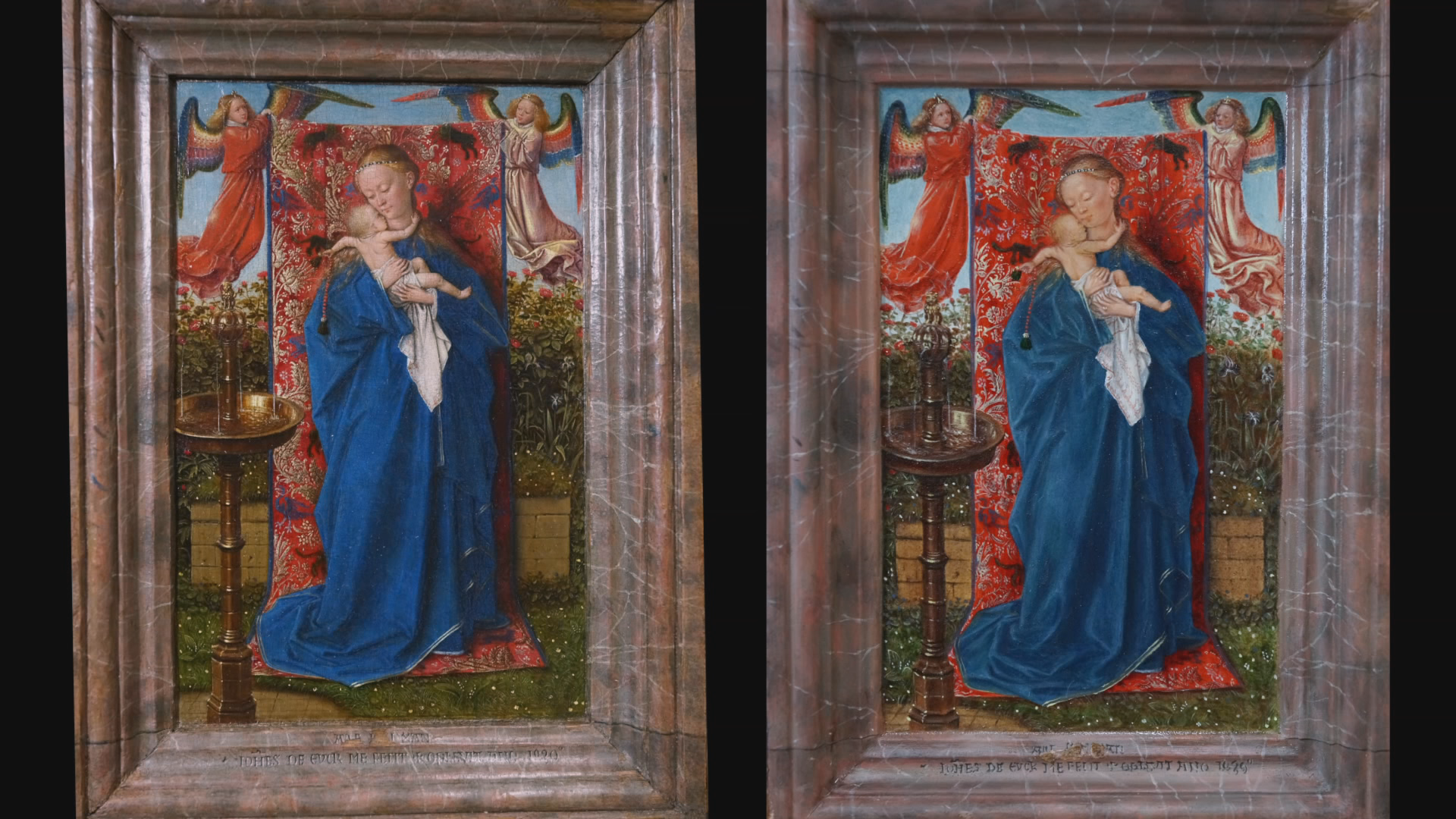Van Eyck - Madonna at the Fountain