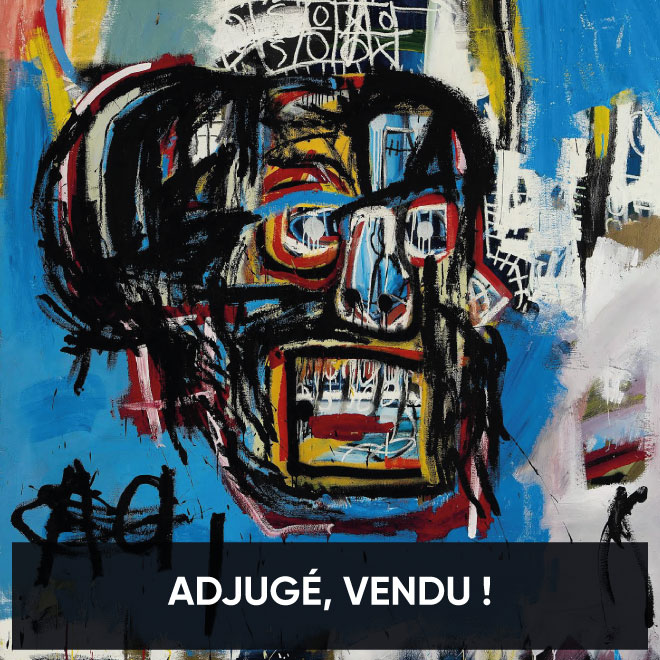 Adjugé, Vendu ! Un nouveau record pour Basquiat !