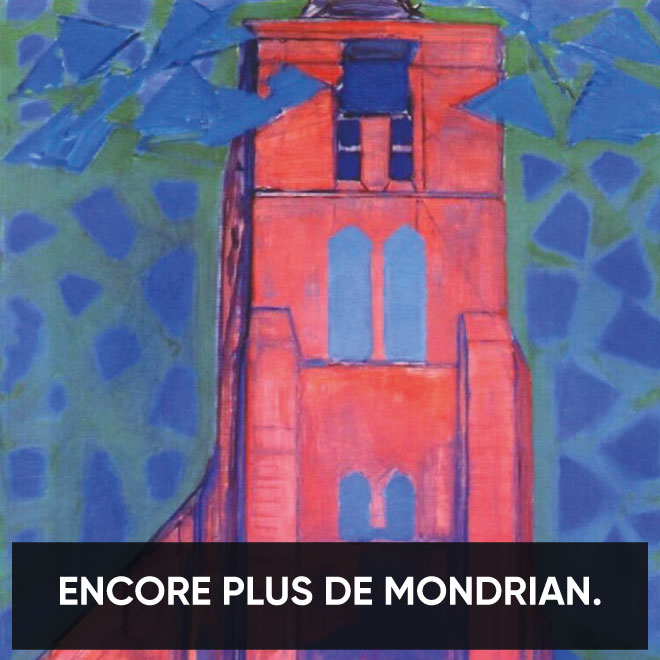 Piet Mondrian :  avant les couleurs primaires et les lignes !