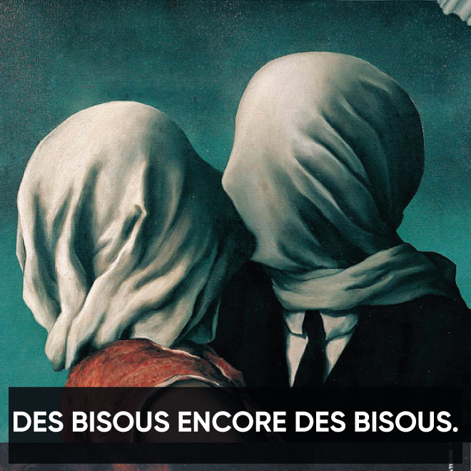Bisous, bécots, et autres baisers