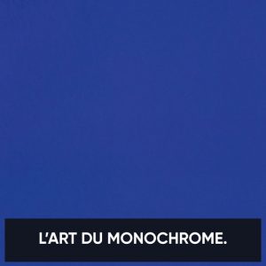 Du blanc sur du blanc et des toiles peintes d'une seule et même couleur ? Découvrez l'art du monochrome