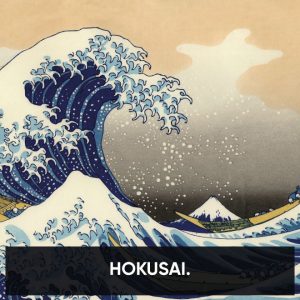 La grande vague de Kanawaga d'Hokusai