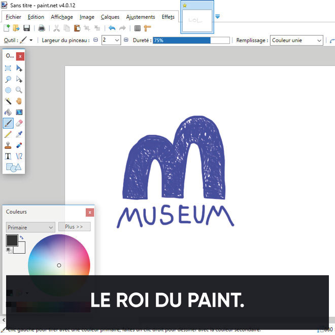 Patrick Hines, le roi du Paint