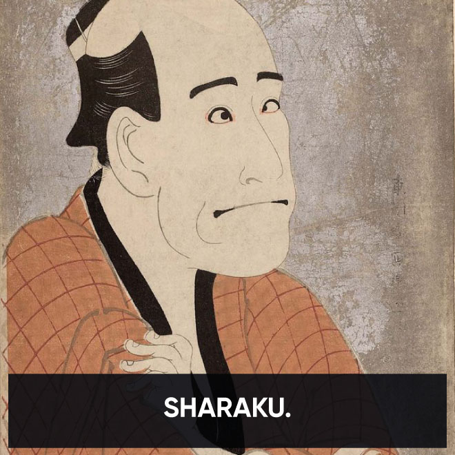 Les grimaces de Sharaku