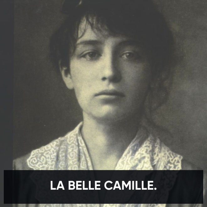 Auguste Rodin et sa belle Camille Claudel