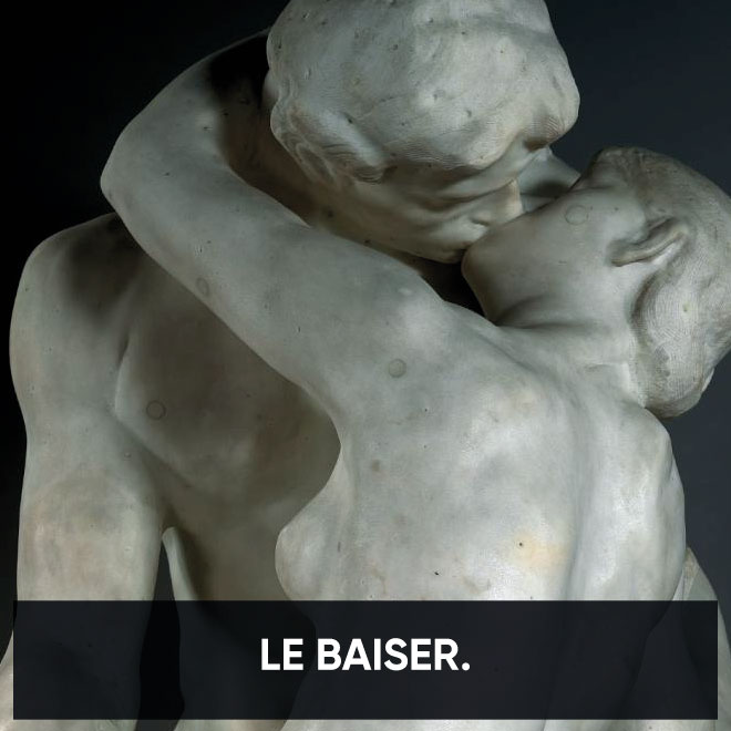 Le Baiser de Rodin.