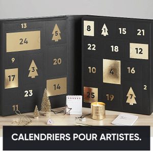 Calendriers de l'Avent pour artistes !