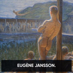 Dans le bleu d'Eugène Jansson.