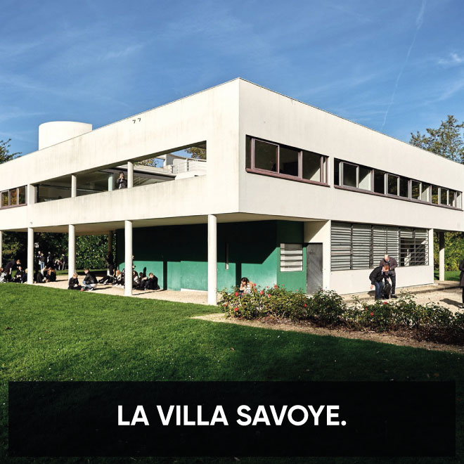 La villa Savoye de Le Corbusier