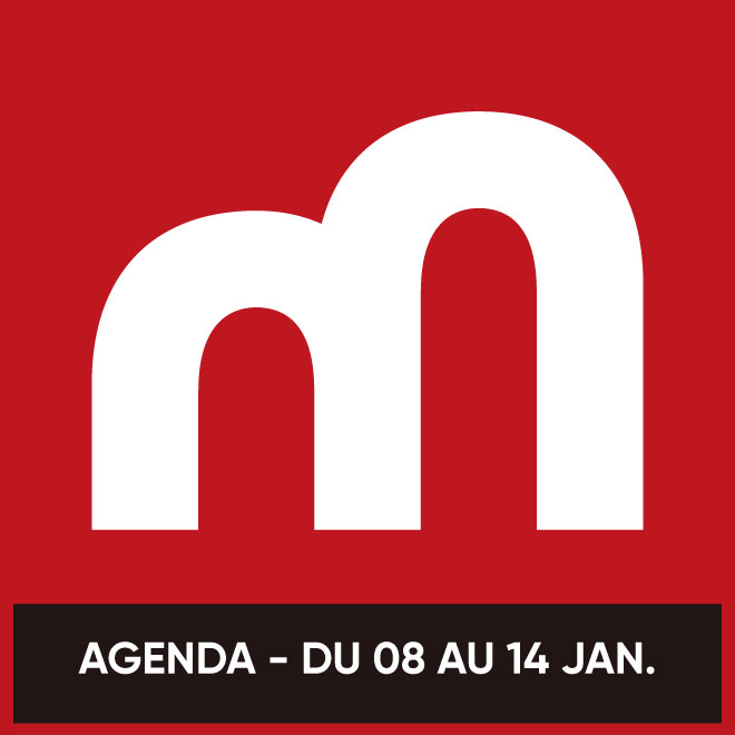 Agenda du 08 au 14 Janvier 2018