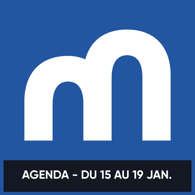 Agenda du 15 au 19 Janvier 2018