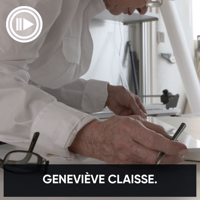 Artist's Workshop : Geneviève Claisse