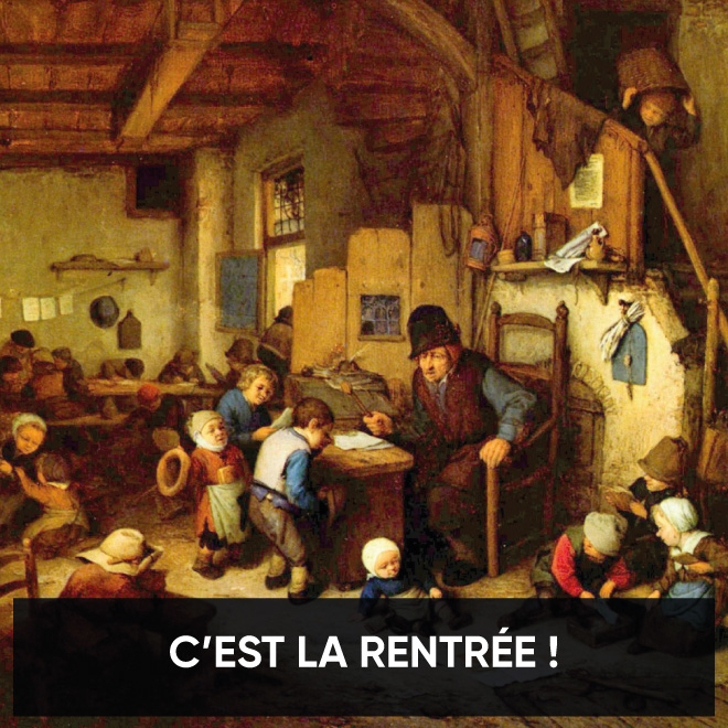 C'est la rentrée avec Adriaen Van Ostade !